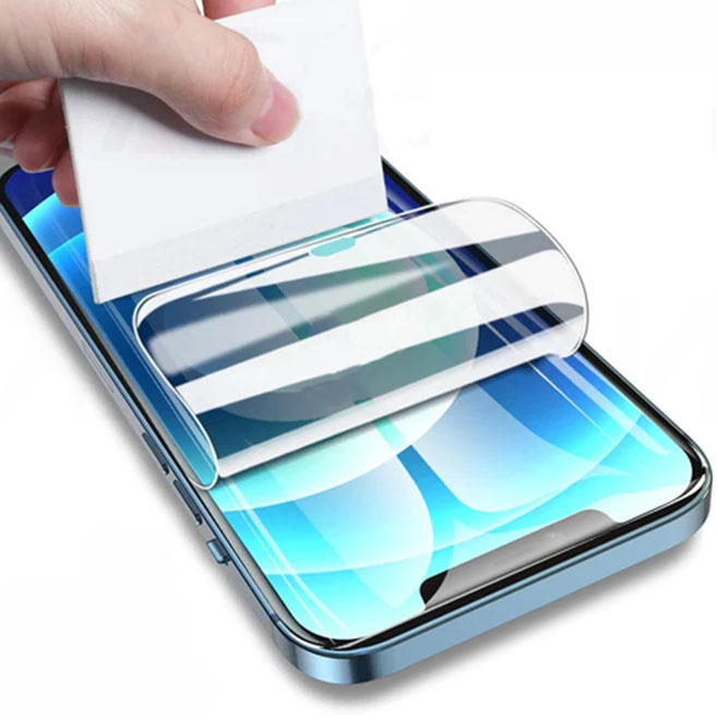 Screen protector aanbrengen